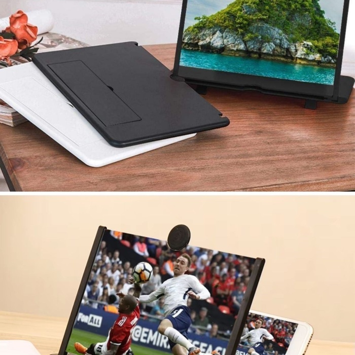 Biomak® Telefon ve Tablet Ekran Büyütücü Aparat Kırmızı