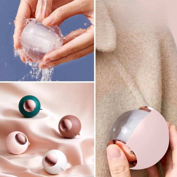 Biomak® Taşınabilir ve Yıkanabilir Tiftik Ve Tüy Toplayıcı Kıl Toz Elbise Tiftik Temizleyici Top