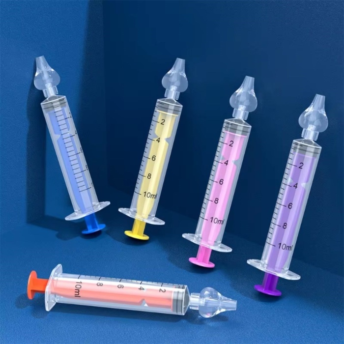 Biyomak® Yeniden Kullanılabilir, Manuel Burun Temizleyici 10ml Kapasiteli Burun Açıcı Şırınga