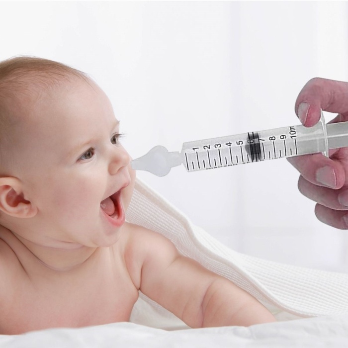 Biyomak® Yeniden Kullanılabilir, Manuel Burun Temizleyici 10ml Kapasiteli Burun Açıcı Şırınga