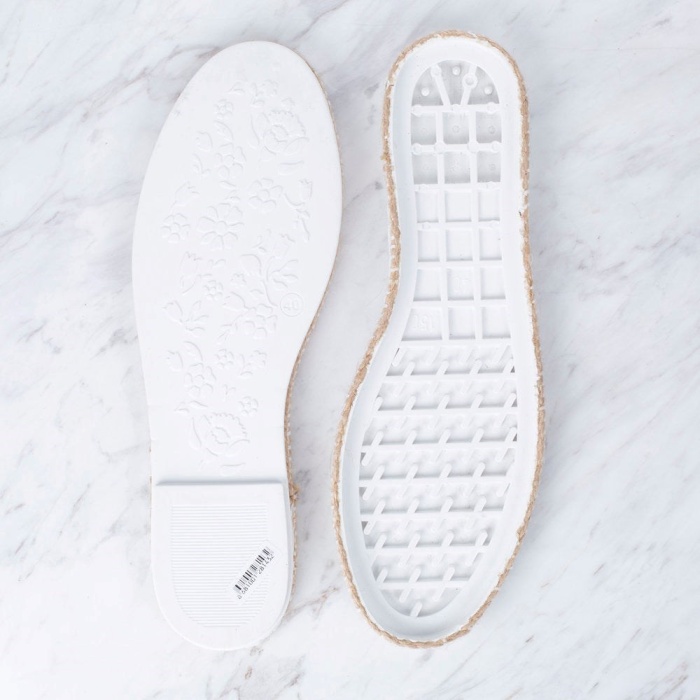 Biomak® Loren Dar Hasır Espadril / Ayakkabı Tabanı 40 Numa
