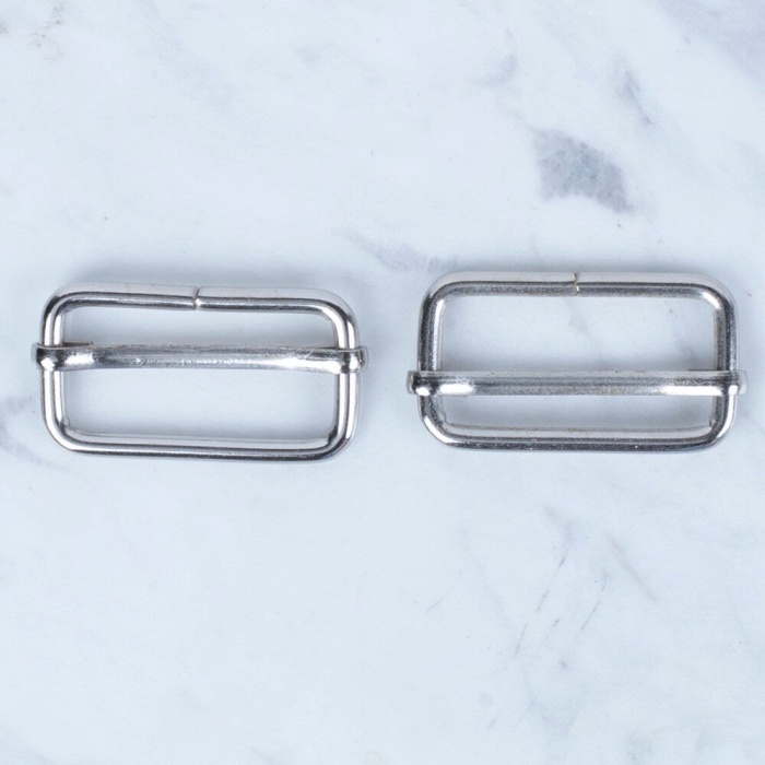 Biomak Loren Gümüş Metal Toka Sürgülü 2 li Paket