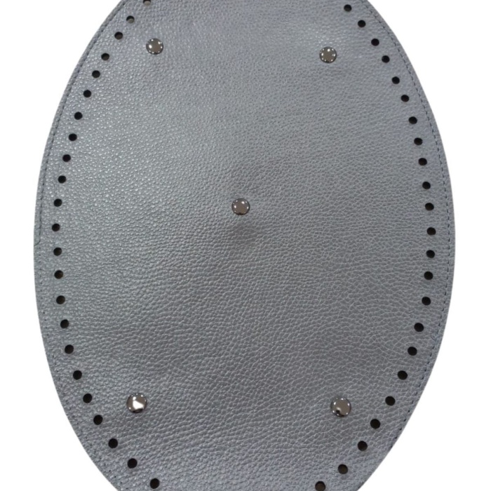 Biomak Çanta Tabanı oval 20 cm Gümüş