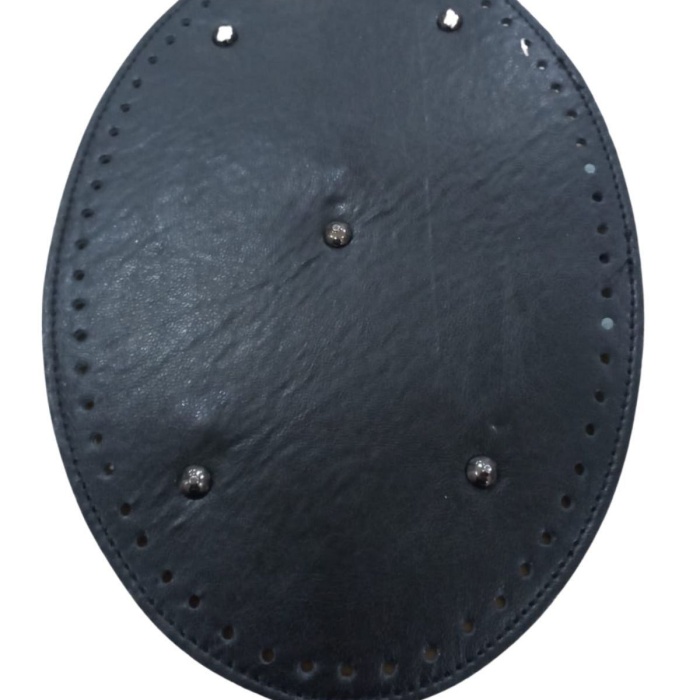 Biomak Çanta Tabanı Oval 20 cm Siyah