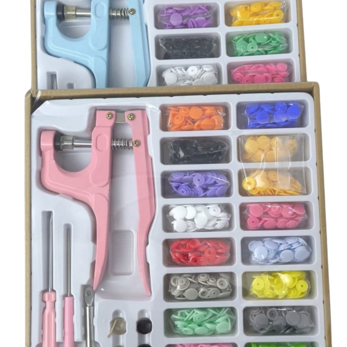 Biomak Çıt Çıt Set Plastik Makinalı (Renk stok durumuna göre)