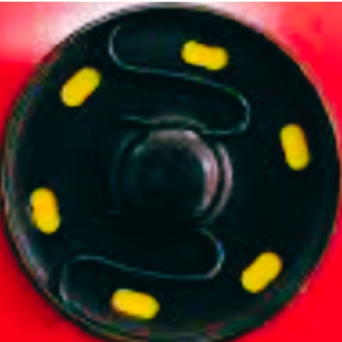 Biomak Çıt Çıt 18 mm 20li Siyah