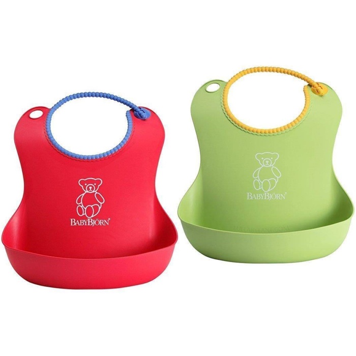 Biomak® Dökülme Önleyici Boyun Silikon Bebek Mama Önlüğü