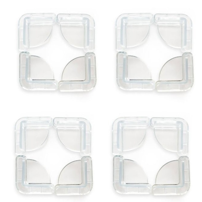 Çocuk Güvenlik Masa Kenar Köşe Koruyucu Silikon 4 lü Set