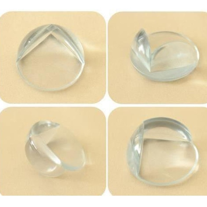 Silikon Çocuk Güvenlik Masa Köşe Koruyucu 4 Adet Birden