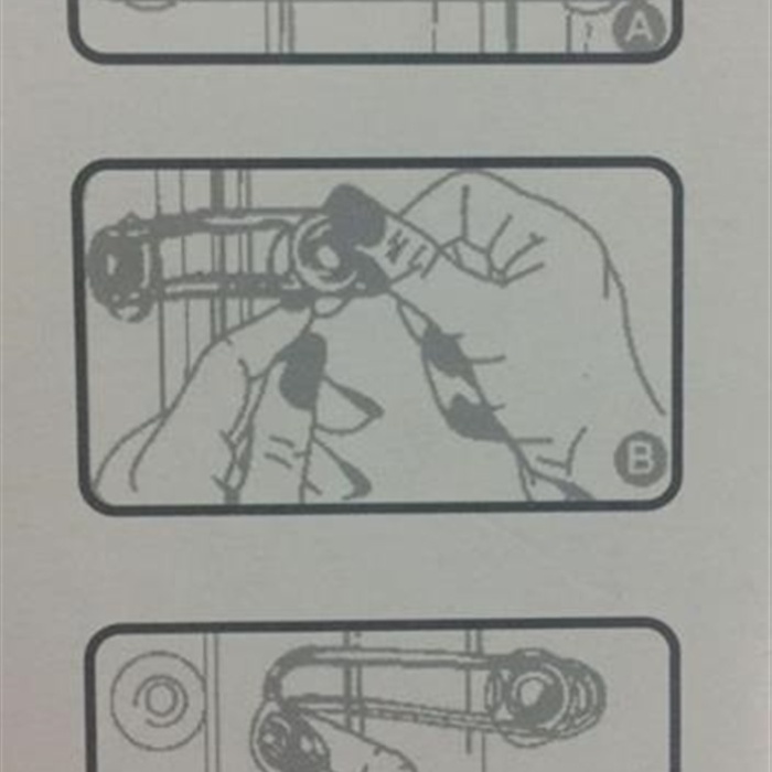 Çocuk Güvenlik Silikon Çekmece Dolap Kilidi