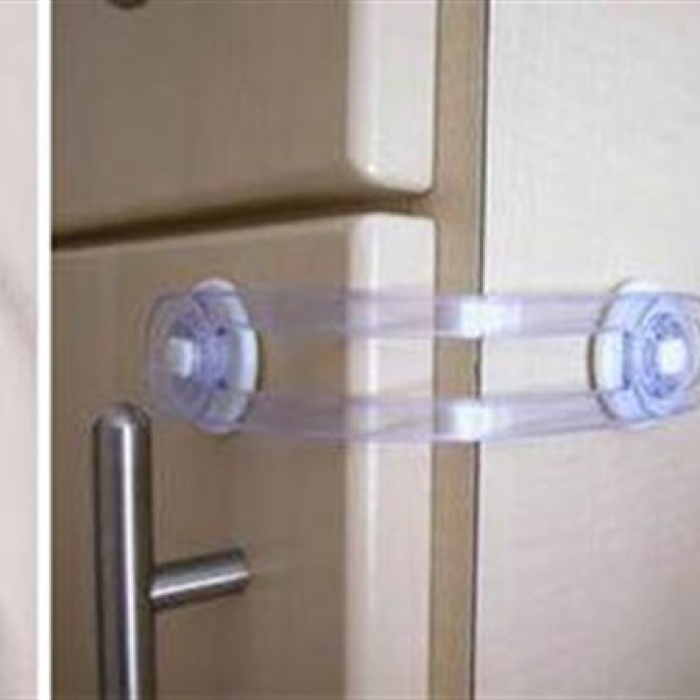 Çocuk Güvenlik Silikon Çekmece Dolap Kilidi