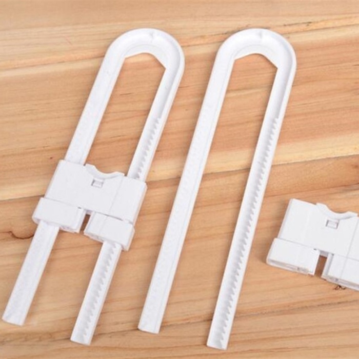 Raylı Dolap Çekmece Çocuk Koruma Kilidi 1 Adet