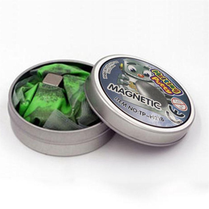 Crazy Kinetic Putty Manyetik Oyun Hamuru ve Mıknatıs Set