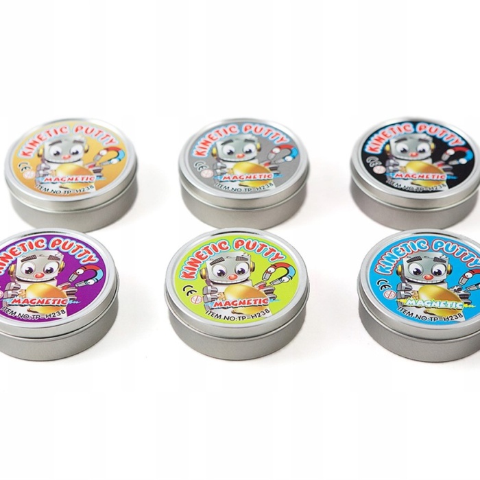 Crazy Kinetic Putty Manyetik Oyun Hamuru ve Mıknatıs Set