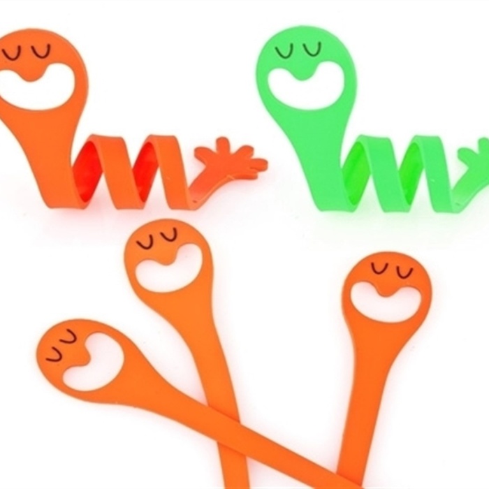 Sevimli Hayvan Figürlü Esnek Kablo Düzenleyici