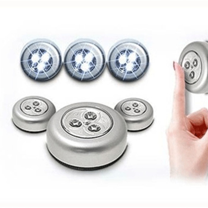 ® Yeni Ürün Kablosuz Spot Dokunmatik Lamba 3 Adet