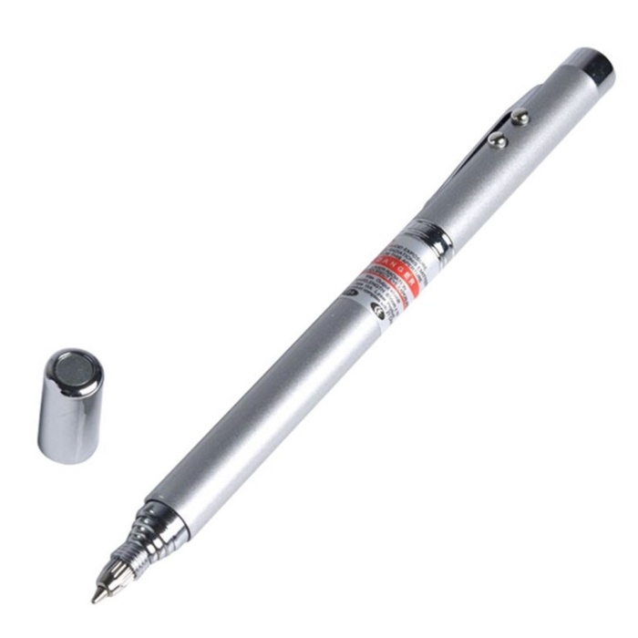 Uzayabilen Lazer Led Işıklı Manyetik Pointer Sunum Kalemi