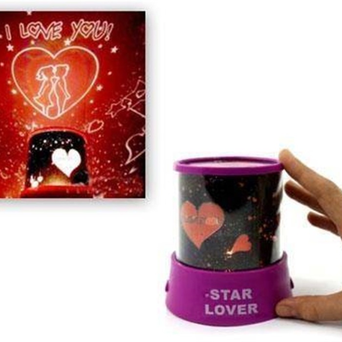 Duvar Projeksiyonlu Star Lover Gece Lambası