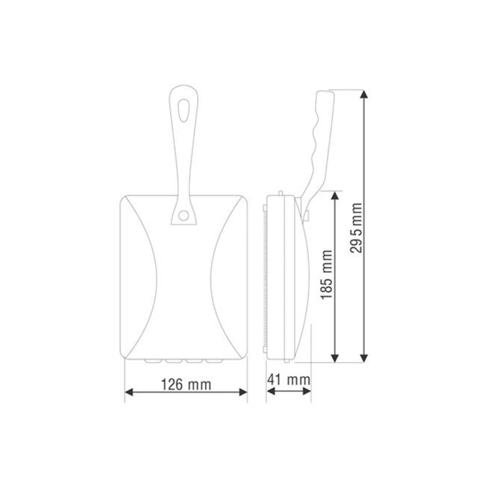Ergonomik Tasarımlı Üç Fırçalı Gırgır