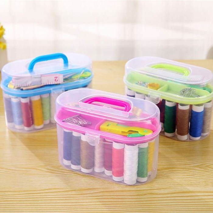 Özel Kutulu 40 Parça Mini Dikiş Seti