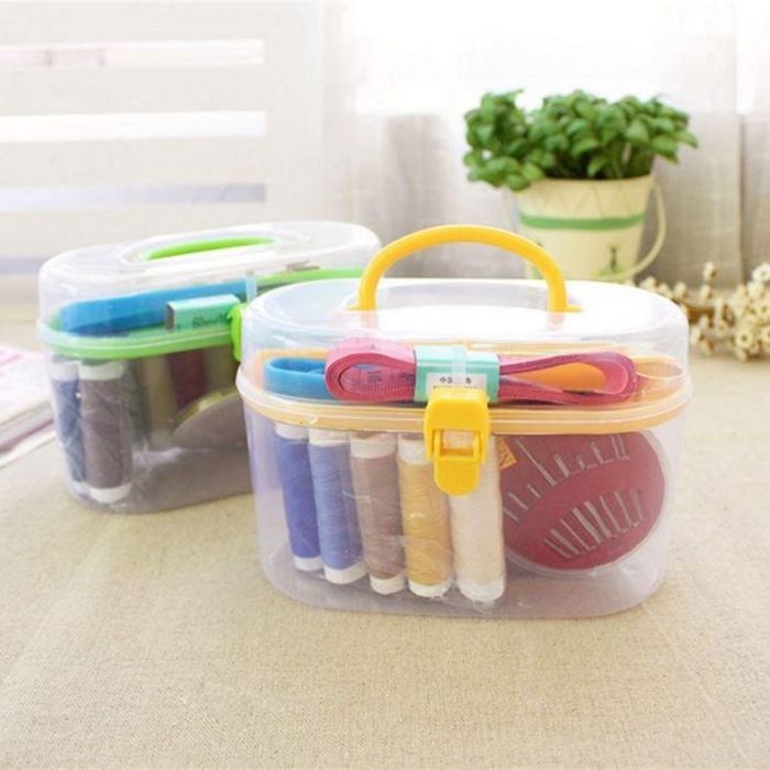 Özel Kutulu 40 Parça Mini Dikiş Seti