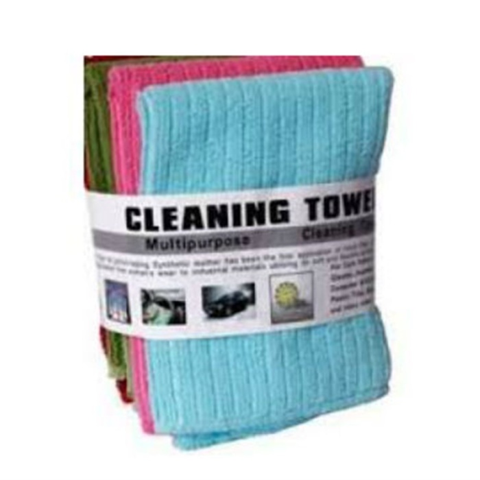Biyomak® Çok Amaçlı Genel Mikrofiber Temizlik Bezi 5 Adet 30 cm x 30 cm