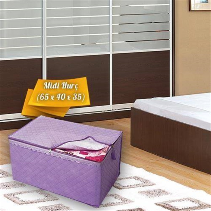 ® Yatak Odası Sandık Tipi Mini Maxi Mega 3 lü Hurç Seti