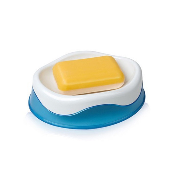 Biyomak® Çift Renkli Ergonomik Kristal Sabunluk
