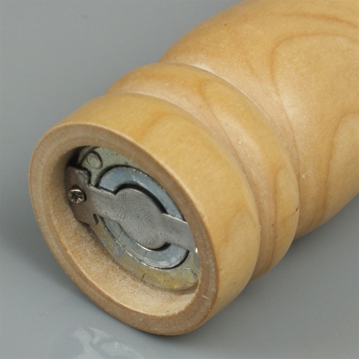 Naturel Ahşap Tuz Karabiber Değirmeni