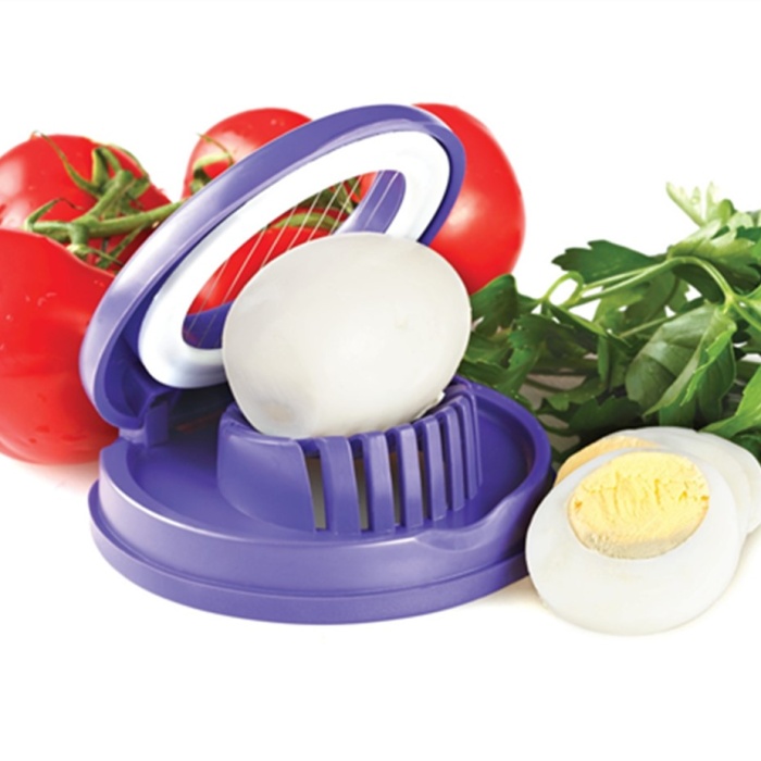 Biyomak® Lux Pratik Kolay Telli Yumurta Dilimleyici