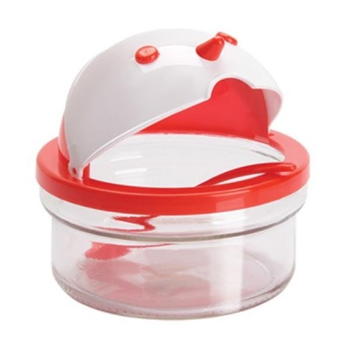 Ördek Şeklinde Dekoratif Cam Şekerlik 415 ML