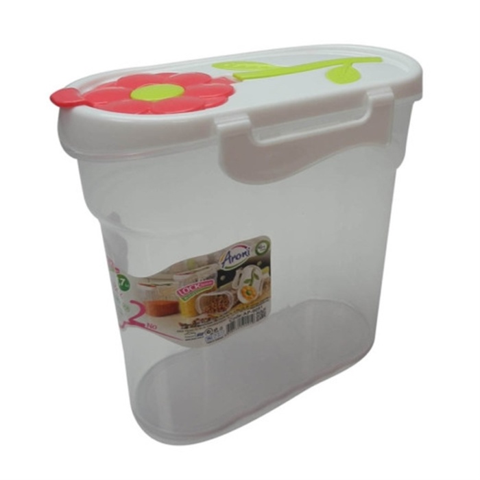 Biyomak® Papatya Kapaklı Erzak Bakliyat Saklama Kabı 17 Litre