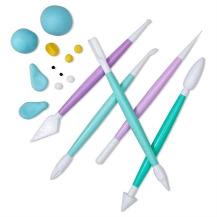 Pasta Dekor Süsleme Şekil Verme Seti 16 Farklı Uç