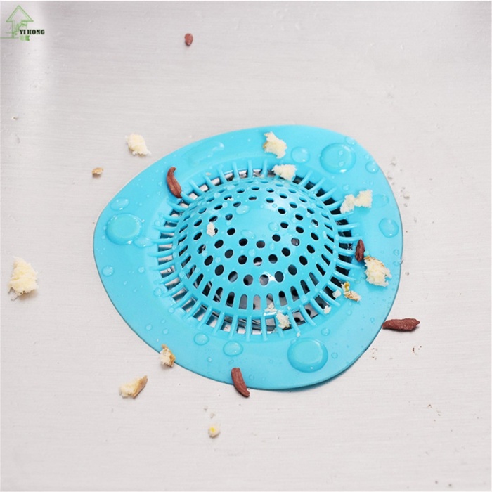 Plastik Silikon Lavabo Tıkama Önleyici Süzgeç
