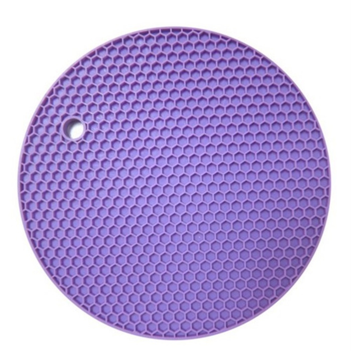 Rengarenk Yuvarlak Altıgen Desenli Silikon Nihale