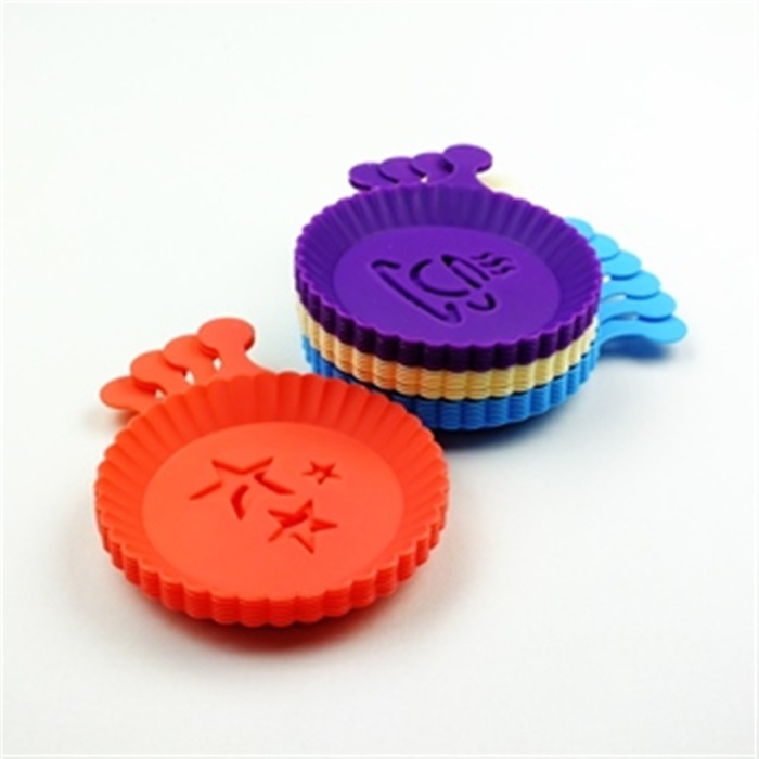 6 lı Renkli Kahve Süsleyici Şablonlar