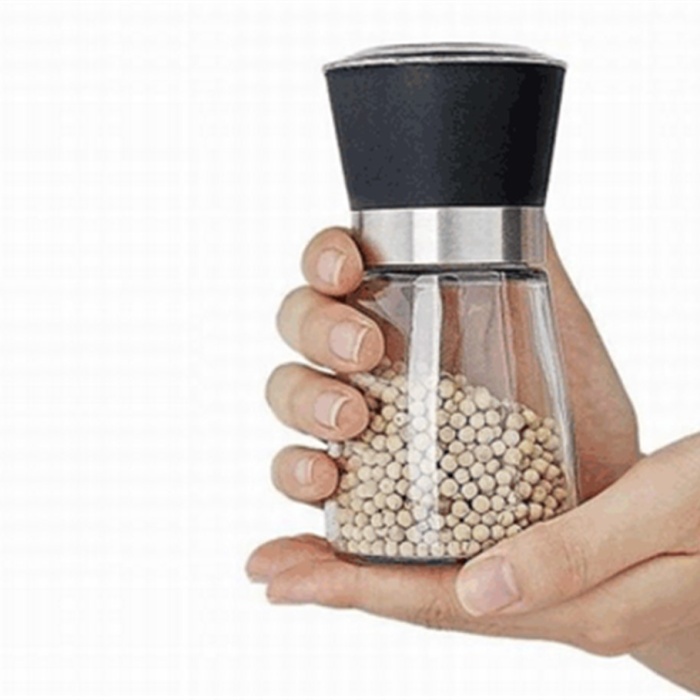 Cam Baharat Tuz Karabiber Değirmen Öğütücü