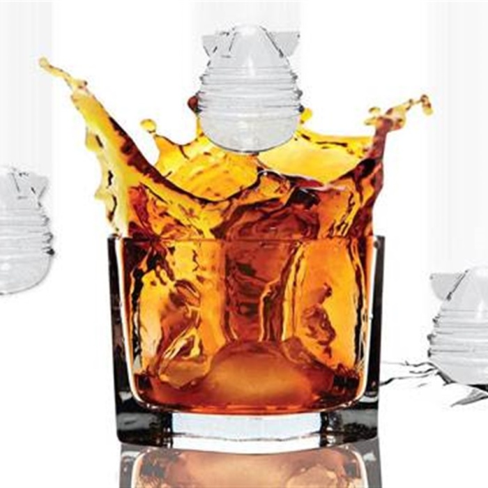 ® Bomba Füze Şeklinde Silikon 6 Hazneli Çikolata Buz Kalıbı