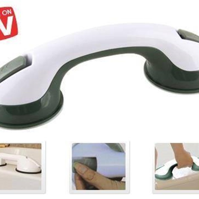 Çift Kilit Vantuzlu Kaymaz Banyo Emniyet Tutacağı