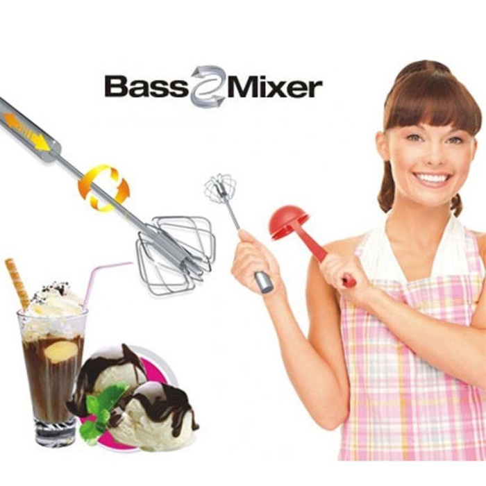 Bas Çek Mikser Karıştırıcı Metal Çırpma Teli 11 cm