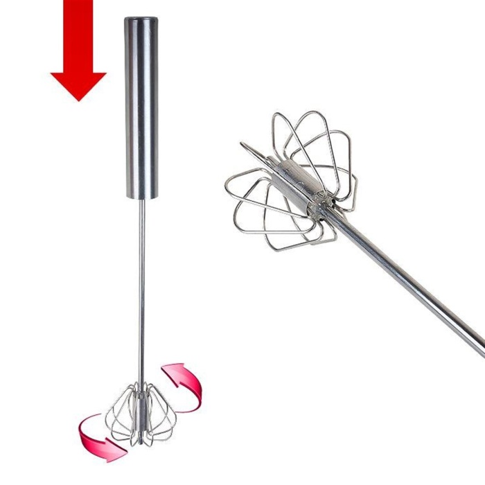 Bas Çek Mikser Karıştırıcı Metal Çırpma Teli 11 cm