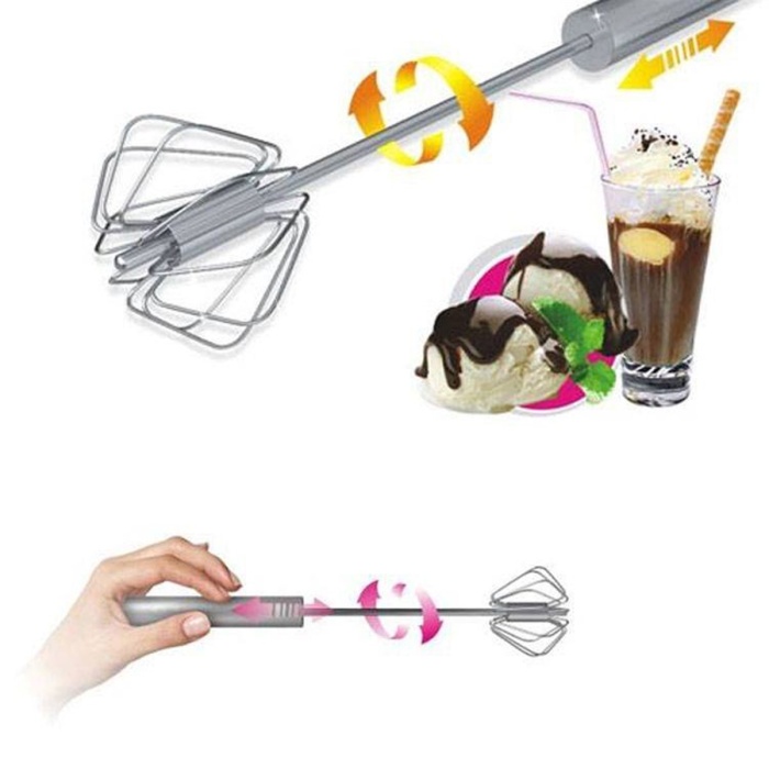 Bas Çek Mikser Karıştırıcı Metal Çırpma Teli 11 cm