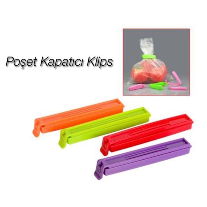 Poşet Kapatıcı Klips Mini 5 Adet Birden