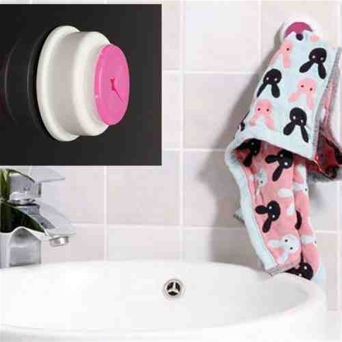 ® Vantuzlu Pratik Basmalı Havlu Tutacağı 2 li Paket