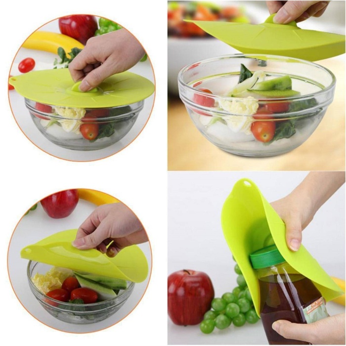 Silikon Tava Tencere Kapağı 15 cm