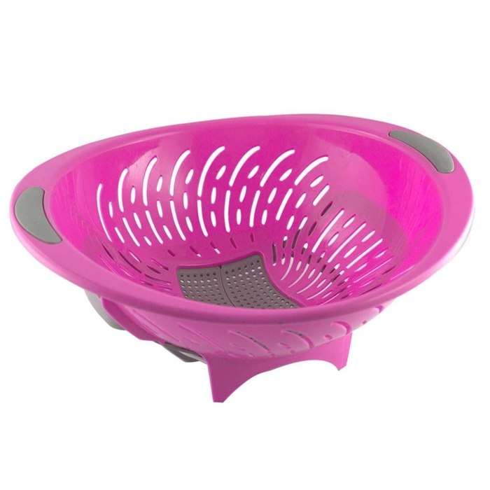 ® Geniş Hazneli Sert Plastik Akıllı Makarna Süzgeci