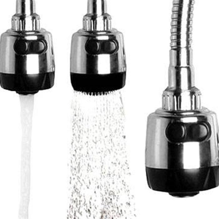 Oynar Başlıklı 2 Fonksiyonlu Spiral Musluk Başlığı Kubar