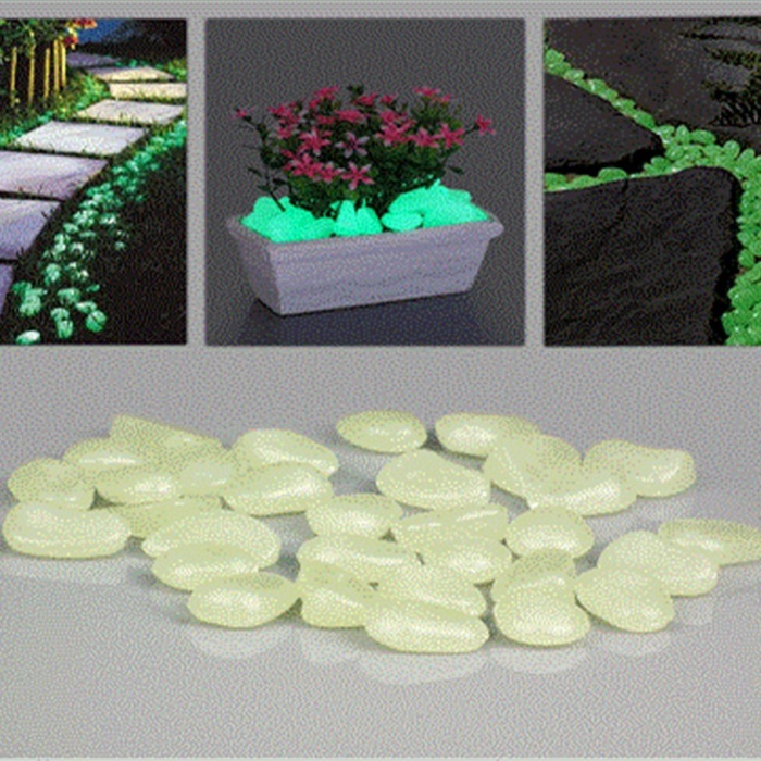 Biyomak® 100 lü Paket Fosforlu Çakıl Taşları