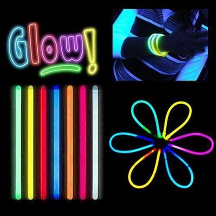 ® Fosforlu Kırılan 20 Cm Eğlence Çubuk 100 Adet