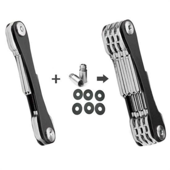 Hazneli Akıllı Anahtar Organizeri Düzenleyici Kayıp Önleyici Anahtarlık